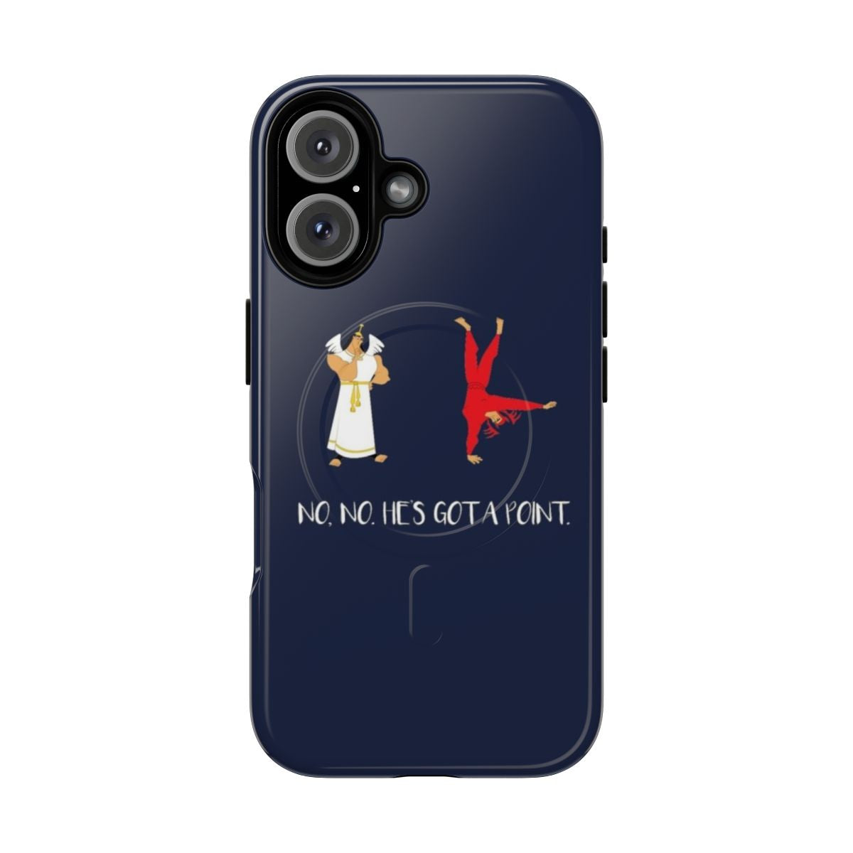 Shoulder Angel and Devil Magnetic Tough Phone Case inspired by The Emperor's New Groove