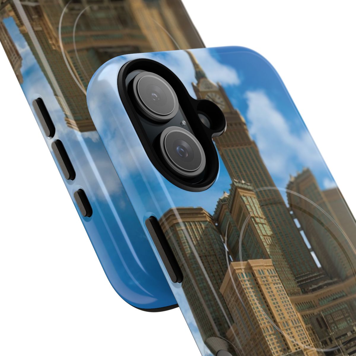 Makkah Clock Tower Inspired Magnetic Tough Phone Case - Detail