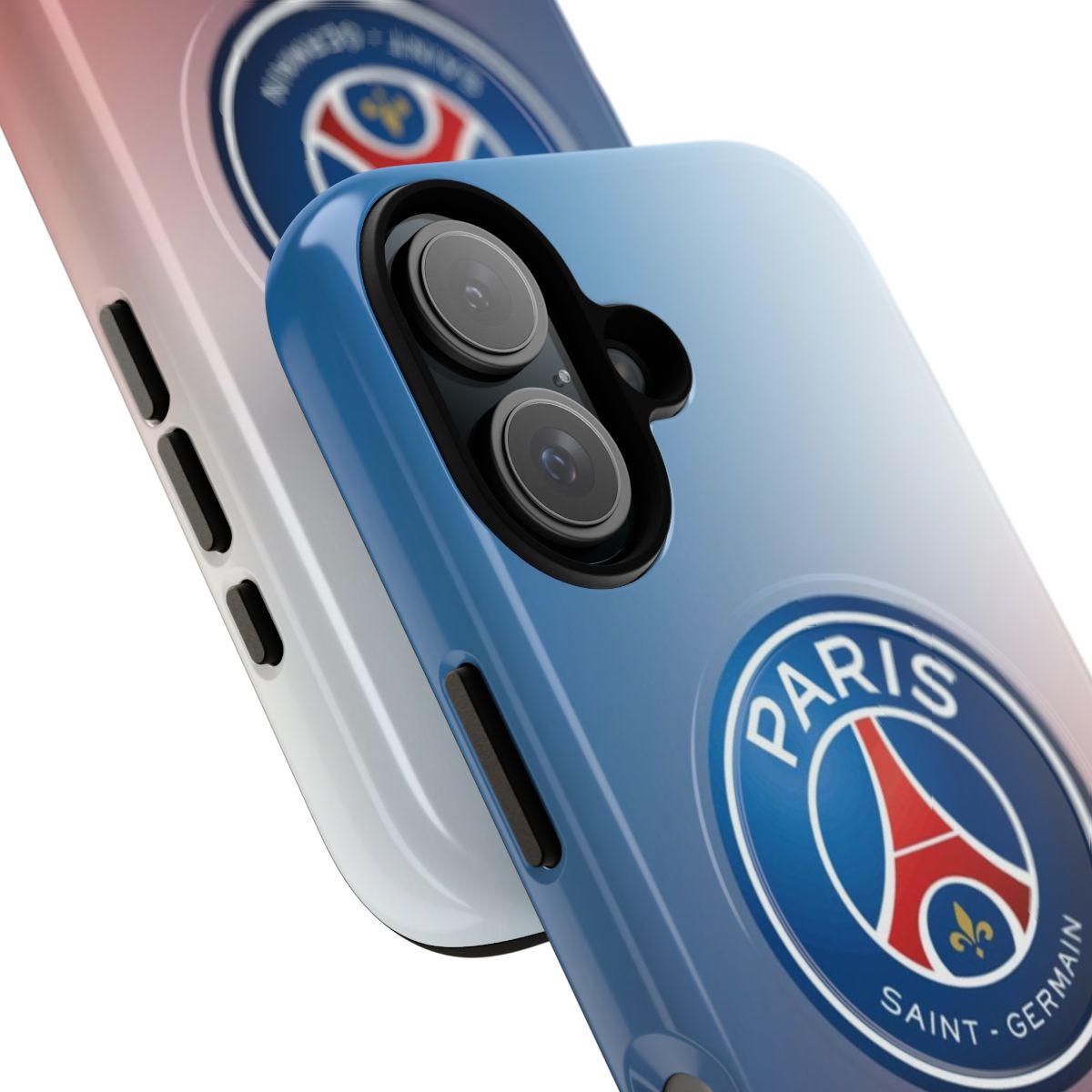 Magnetic tough phone case with Paris Saint-Germain team logo and players - Detail