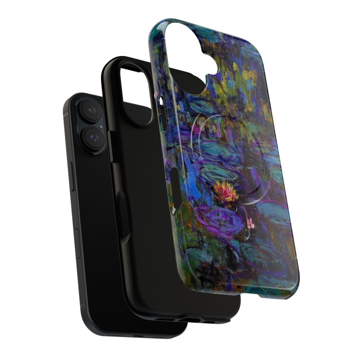 Monet Water Lilies Magnetic Tough Phone Case - Layers