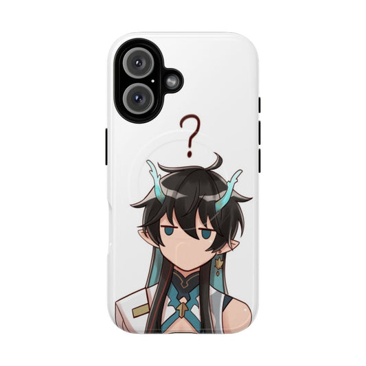 Magnetic tough phone cases featuring the character Danheng from the anime Honkai Star Rail