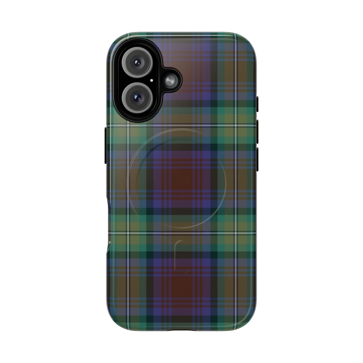 Tartan phone case featuring the iconic pattern of the Scottish Highlands