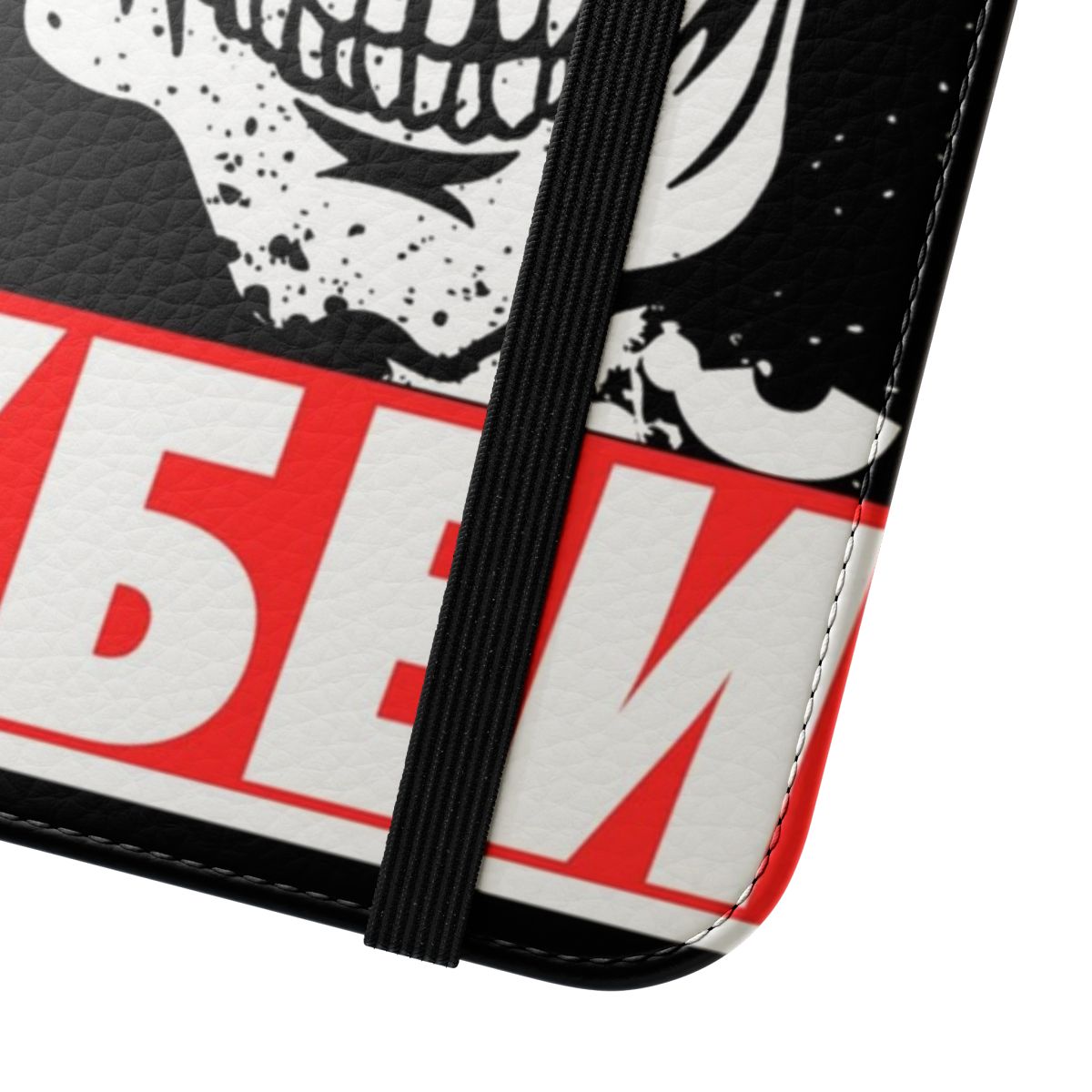 Escape from Tarkov-inspired Tagilla helmet mask design on a phone case - Close Up