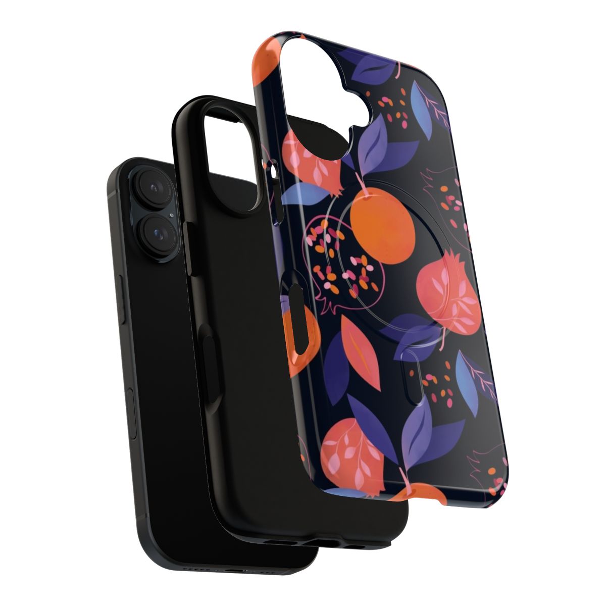 Vibrant fruit and botanical pattern phone case - Layers