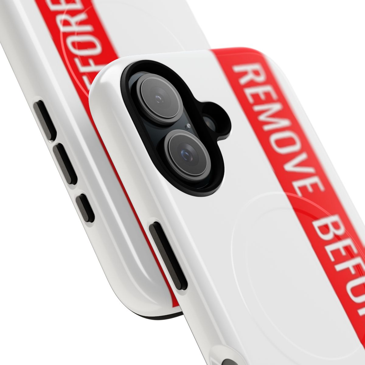 Magnetic Tough Phone Case with Airplane and Aviation Themed Design - Detail