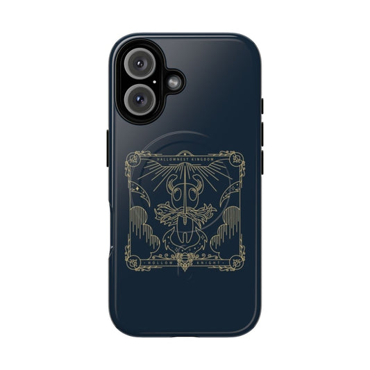 Hollow Knight-themed phone cases with magnetic closure and tough construction